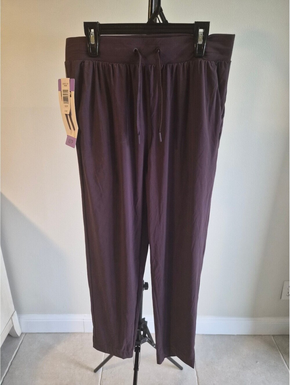 Kirkland Signature Women's Purple Jogger Pants XS 0033